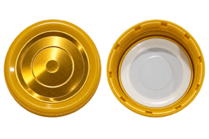 Code : 38mm Composite Cap (gold)
